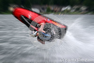 Personal Watercraft Extreme Stock Photo