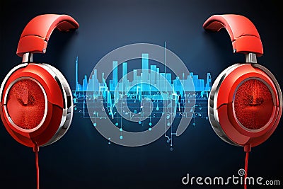 personalized sound profile creation software create custom sound Stock Photo