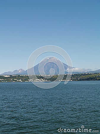 Perspectives of Koryaksky volcano 3 Stock Photo