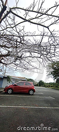 Pertamina complex in Duri city Stock Photo