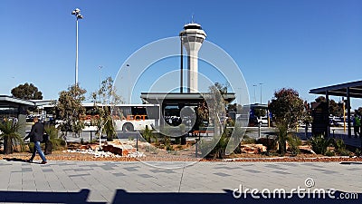 Perth Airport Editorial Stock Photo