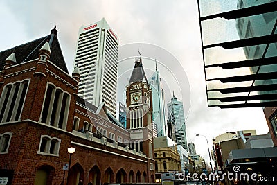 Perth Business District Editorial Stock Photo