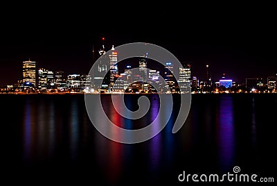 Perth City Stock Photo