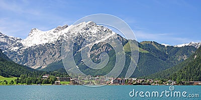 Pertisau,Lake Achensee,Tirol,Austria Stock Photo