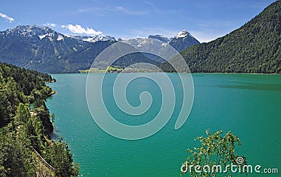 Pertisau,Lake Achensee,Tirol,Austria Stock Photo