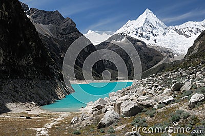 Peru, Cordillera Blanca Stock Photo