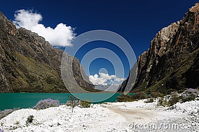 Peru, Cordillera Blanca Stock Photo