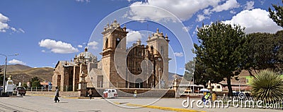 Peru, Cusco. Cathedral of Santo Domingo, Catedral de Santo Domingo. Cusco, Peru Editorial Stock Photo