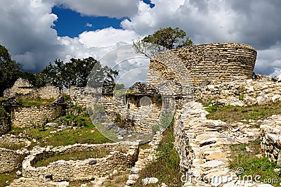 Peru, Kuelap extraordinary archeological site near Chachapoyas Stock Photo