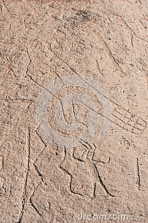 Peru, Toro Muerto Petroglyphs Stock Photo