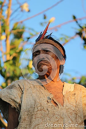 Peruvian Elder Editorial Stock Photo