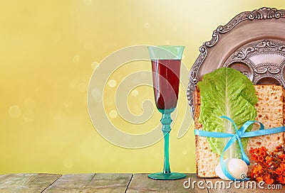 Pesah celebration concept (jewish Passover holiday) Stock Photo