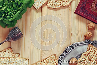 Pesah celebration concept (jewish Passover holiday) Stock Photo