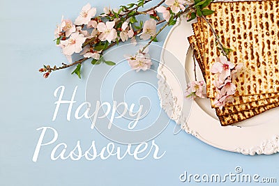Pesah celebration concept & x28;jewish Passover holiday& x29; Stock Photo