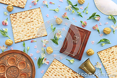 Pesah celebration concept (jewish Passover holiday) Stock Photo