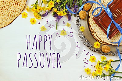 Pesah celebration concept & x28;jewish Passover holiday& x29; Stock Photo