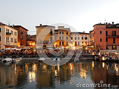 Peschiera del Garda, Lake Garda, Italy Stock Photo