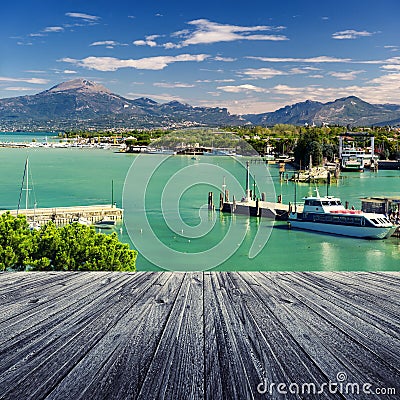 Peschiera del Garda Stock Photo