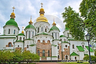 Peshtersk lavra cathedral, Kiev, Ukraine Stock Photo