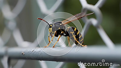 Pest Control Close-Up, Made with Generative AI Stock Photo