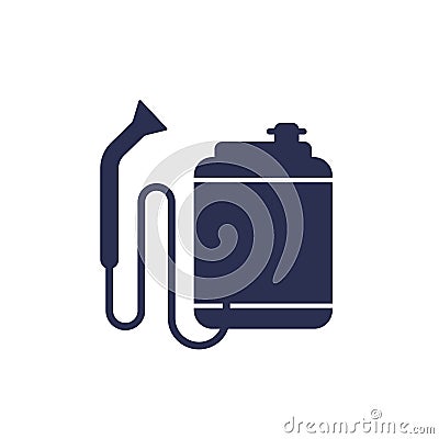 pest control or insecticide icon on white Vector Illustration