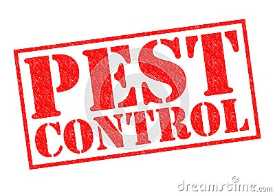 PEST CONTROL Stock Photo