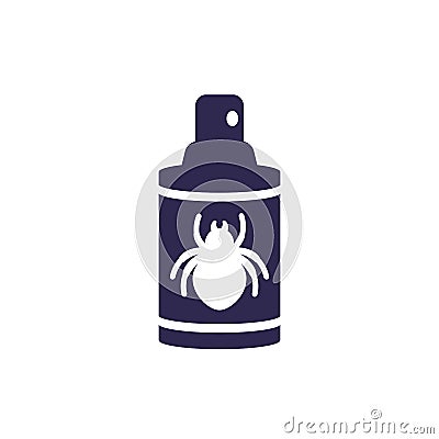 pesticide spray, insecticide icon on white Vector Illustration