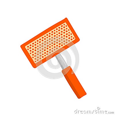 Comb Flat icon Vector Illustration