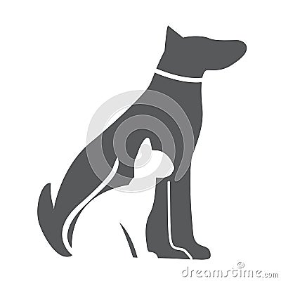 Pet , Dog and Cat Icon. Material for Design. Vector Illustration Vector Illustration