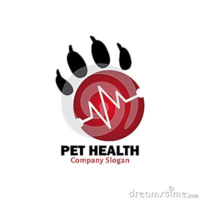 Pet health for healthy pet Vector Illustration