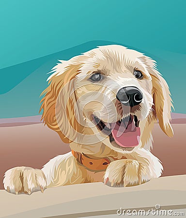 Pet Vector Cartoon Illustration