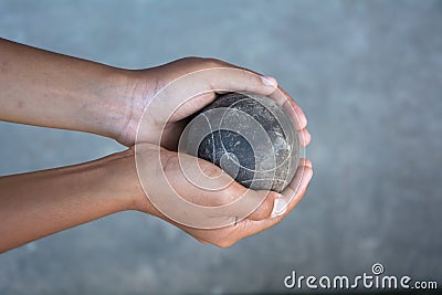 Petanque Stock Photo