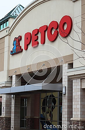 Petco Animal Pet Supplies Store Editorial Stock Photo