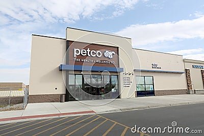 Petco branded pet store Idaho Falls, Idaho Editorial Stock Photo