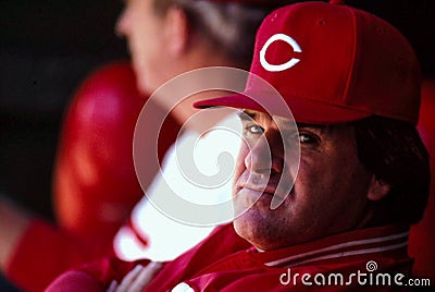 Pete Rose Cincinnati Reds Editorial Stock Photo