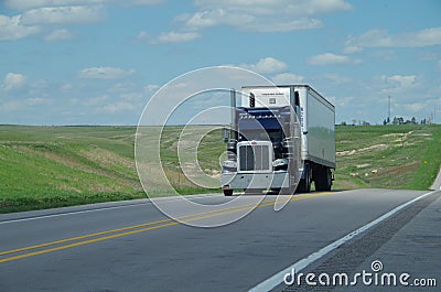 Peterbilt Truck. Editorial Stock Photo