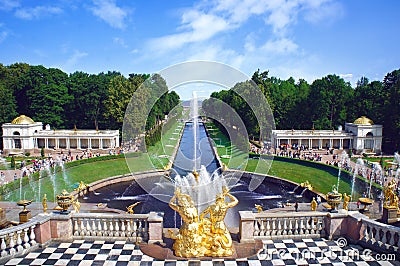 Peterhof Stock Photo