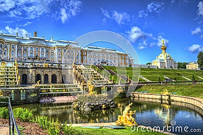 Peterhof Stock Photo