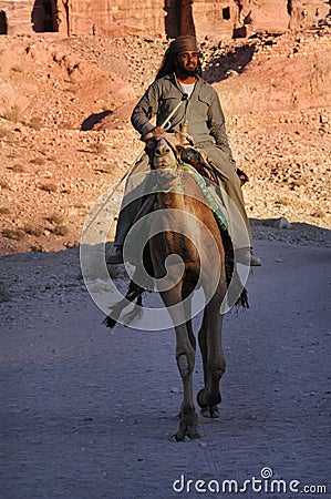 Petra in the Hashemite Kingdom of Jordan Editorial Stock Photo