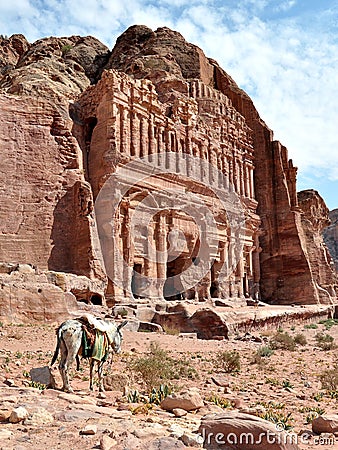 Petra, Jordan Editorial Stock Photo