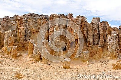 Petrified Forest, Cape Bridgewater, Australia Stock Photo