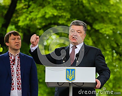 Petro Poroshenko Editorial Stock Photo