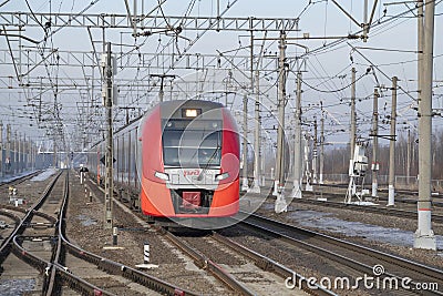 Russian electric train ES2G 