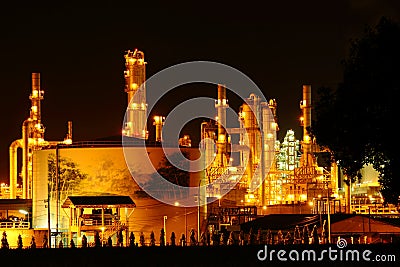 Petrochemical industry Stock Photo