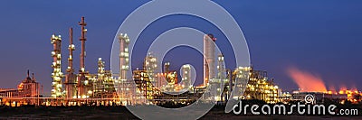 Petrochemical plant Stock Photo