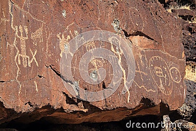 Petroglyph National Monument Editorial Stock Photo