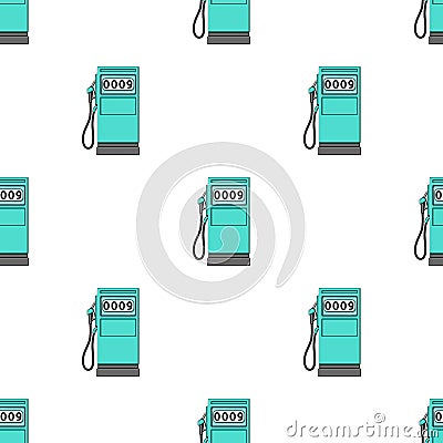 Petrol filling station.Oil single icon in cartoon style vector symbol stock illustration web. Vector Illustration