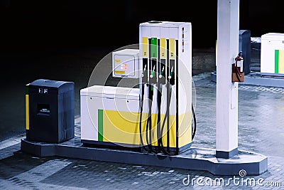 Petrol station Stock Photo