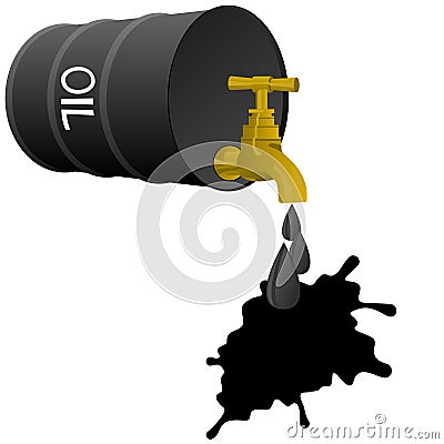 Petroleum products Vector Illustration