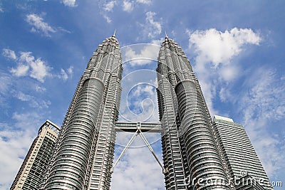 The Petronas Towers Editorial Stock Photo